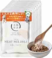 Amazon.co.jp: 犬猫生活 お肉ミックスデリ 犬 猫 用 常温
